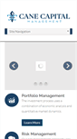Mobile Screenshot of canefunds.com